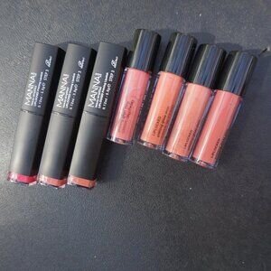 NEW Women s MANNA Makeup Lip Lot Set